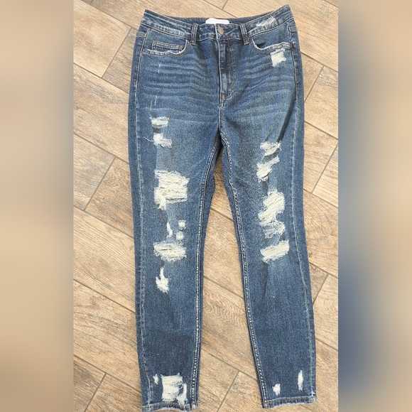 Vervet Denim - Vervet Distressed Skinny Jeans Sz 30 Womens Boutique Fall Pants